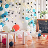 10Pcs Paper Star Congratuation Banners AJEW-CN0005-40A-7