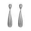 304 Stainless Steel Stud Dangle Earrings STAS-OY010-64P-3