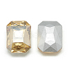Pointed Back Glass Rhinestone Cabochons RGLA-T079-10x14mm-06-2