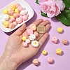 40Pcs Silicone Beads SIL-YW0001-66-4