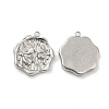 Non-Tarnish 304 Stainless Steel Pendants STAS-H214-22P-1
