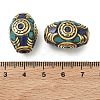 Handmade Tibetan Style Beads KK-Z157-03AG-03-2