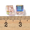 Electroplate Glass Beads EGLA-Z004-04B-03-3