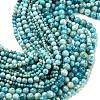 Natural Gemstone Hemimorphite Round Beads Strands G-L145-10mm-01-2