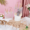 Plastic Packaging Gift Tote Bags ABAG-WH0046-48C-4