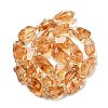 Natural Citrine Beads Strands G-H074-C02-03-3