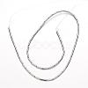 Electroplate Non-magnetic Synthetic Hematite Bead Strands G-F300-37B-01-2
