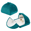 Velvet Finger Ring Package Boxes CON-WH0085-195B-1