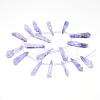 Electroplated Natural Quartz Crystal Beads Strands G-G890-A-02-2