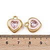 304 Stainless Steel Enamel Pendants STAS-C158-15G-01-3