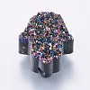 Imitation Gemstone Resin Beads RESI-P010-A-2