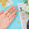 120Pcs 2 Colors Alloy Chandelier Component Links DIY-GO0003-53-3