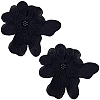 Ppolyester Thread Iron on/Sew On Patches PATC-WH20007-07A-1