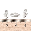 SHEGRACE Brass Lobster Claw Clasps XGR0006P-07P-3
