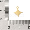 304 Stainless Steel Charms STAS-U027-10G-03-3