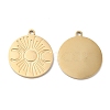 Ion Plating(IP) 316L Surgical Stainless Steel Charms STAS-H213-83G-1