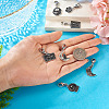 7Pcs 7 Styles DIY Alloy Enamel Pendant Decorations Making Kits FIND-TA0009-04-5