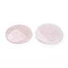 Natural Rose Quartz Cabochons G-L553-22A-3