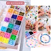 26 Styles Handmade Polymer Clay Beads CLAY-SZ0001-65-5