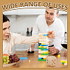 Schima Wood Blank Dice WOOD-WH0124-154D-5