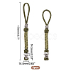 Handmade Nylon Parachute Cord for Men HJEW-WH0043-66AS-01-2