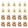 20Pcs 2 Colors Cartoon Resin Pendants RESI-YW0006-30-1