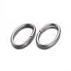 Tarnish Resistant 304 Stainless Steel Open Jump Rings A-STAS-F221-40P-A-2