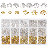 715Pcs 13 Styles Iron Bead Caps IFIN-ME0001-04-1
