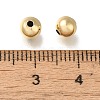 Rack Plating Brass Beads KK-K373-08B-G-2