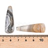 Natural Mexican Agate Pendants G-K381-21A-3