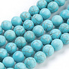 Synthetic Turquoise Beads Strands TURQ-S192-10mm-2-1