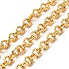 Ion Plating(IP) 304 Stainless Steel Textured Cable Chains STAS-B040-02G-1
