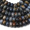 Natural Dumortierite Beads Strands G-A280-A11-02-4