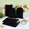 Velvet Packing Pouches Drawstring Bags ABAG-WH0046-30A-4