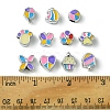 33Pcs 11 Styles CCB Plastic Large Hole Beads CCB-FS0001-12-5