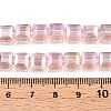Electroplate Glass Beads Strands EGLA-D018-8x8mm-32-4