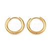 304 Stainless Steel Huggie Hoop Earrings EJEW-O087-06I-G-1