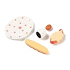 Resin Miniature Breakfast Set Ornaments DIY-H174-01H-3