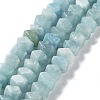 Natural Aquamarine Beads Strands G-D091-A19-1