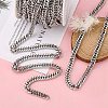 Tarnish Resistant 201 Stainless Steel Double Link Chains CHS-A003E-2.0mm-3