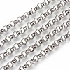Tarnish Resistant 304 Stainless Steel Rolo Chains CHS-L017-18C-1