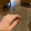 Adjustable 925 Sterling Silver Chain Finger Rings FS-WG5585A-01-1-4