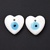 Handmade Evil Eye Lampwork Pendants LAMP-O018-01D-3