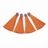 Polyester Tassel Pendant Decoration AJEW-S062-M-2