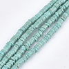 Natural Howlite Beads Strands X-TURQ-T003-16-1