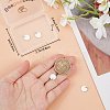 4Pcs 925 Sterling Silver Pendants STER-BBC0005-37B-3