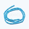 Dyed & Heated Natural Howlite Beads Strands X-G-G768-03-1