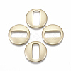 Spray Painted CCB Plastic Linking Rings X-CCB-R104-21-02-1