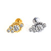 316L Surgical Stainless Steel & G23 Titanium Crystal Rhinestone Labrets for Women Men WG3A239-66-1