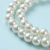 Baking Paint Pearlized Glass Pearl Round Bead Strands HY-Q330-8mm-02-4
